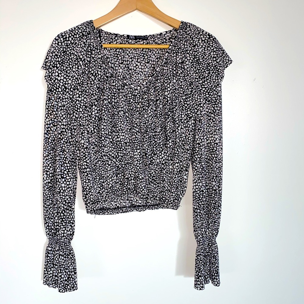 Zara Long Sleeve Blouse